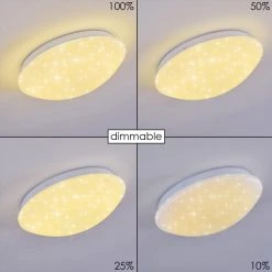 Hofstein Brighton Star Deckenleuchte LED Weiß, 1-flammig, Fernbedienung, Farbwechsler 34 Hofstein Brighton Star Deckenleuchte LED Weiß, 1-flammig, Fernbedienung, Farbwechsler -LED Leuchten Verkäufe 2022 brighton star deckenleuchte h3010310 do4 10