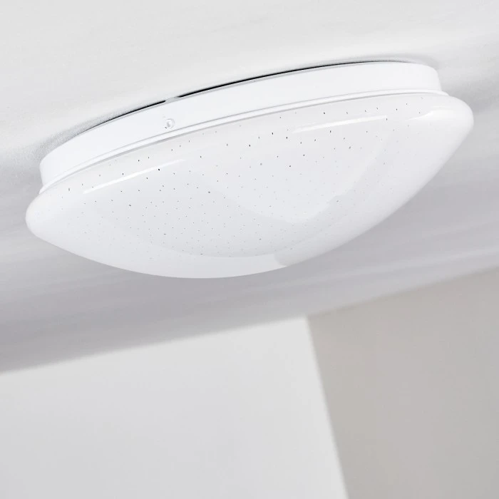 Hofstein Brighton Star Deckenleuchte LED Weiß, 1-flammig, Fernbedienung, Farbwechsler 14 Hofstein Brighton Star Deckenleuchte LED Weiß, 1-flammig, Fernbedienung, Farbwechsler – Bild 14