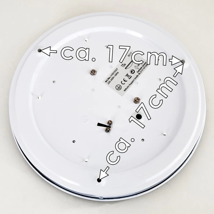 Hofstein Brighton Star Deckenleuchte LED Weiß, 1-flammig, Fernbedienung, Farbwechsler 24 Hofstein Brighton Star Deckenleuchte LED Weiß, 1-flammig, Fernbedienung, Farbwechsler – Bild 24