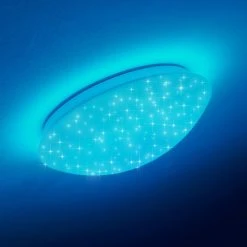 Hofstein Brighton Star Deckenleuchte LED Weiß, 1-flammig, Fernbedienung, Farbwechsler 29 Hofstein Brighton Star Deckenleuchte LED Weiß, 1-flammig, Fernbedienung, Farbwechsler -LED Leuchten Verkäufe 2022 brighton star deckenleuchte h3010310 do4 5