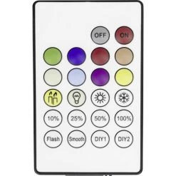 Brilliant Leuchten Brilliant Abie Deckenpaneel LED Weiß, 1-flammig, Fernbedienung, Farbwechsler -LED Leuchten Verkäufe 2022 brilliant abie deckenpaneel g90317 05 5