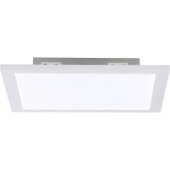 Brilliant Leuchten Brilliant Abie Deckenpaneel LED Weiß, 1-flammig, Fernbedienung, Farbwechsler -LED Leuchten Verkäufe 2022 brilliant abie deckenpaneel g90317 05 7