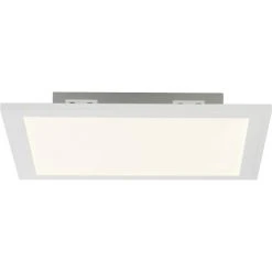 Brilliant Leuchten Brilliant Abie Deckenpaneel LED Weiß, 1-flammig, Fernbedienung, Farbwechsler -LED Leuchten Verkäufe 2022 brilliant abie deckenpaneel g90317 05 8