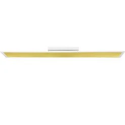 Brilliant Leuchten Brilliant Abie Deckenpaneel LED Weiß, 1-flammig, Fernbedienung