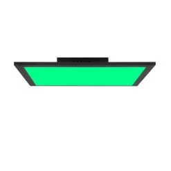 Brilliant Leuchten Brilliant Abie Deckenpanel LED Schwarz, 1-flammig, Fernbedienung -LED Leuchten Verkäufe 2022 brilliant abie deckenpanel g90318 76 3