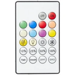 Brilliant Leuchten Brilliant Abie LED Panel Weiß, 1-flammig, Fernbedienung, Farbwechsler -LED Leuchten Verkäufe 2022 brilliant abie led panel g97060 05 17