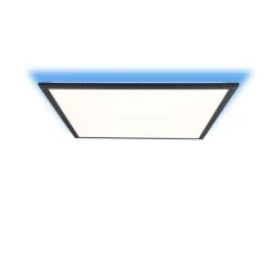 Brilliant Leuchten Brilliant Allie Deckenpanel LED Schwarz, 1-flammig, Fernbedienung -LED Leuchten Verkäufe 2022 brilliant allie deckenpanel g96947 76 5