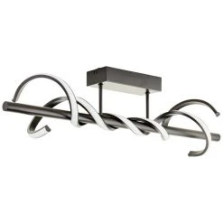 Brilliant Leuchten Brilliant Amalie Deckenleuchte LED Schwarz, 1-flammig -LED Leuchten Verkäufe 2022 brilliant amalie deckenleuchte g99816 06 5