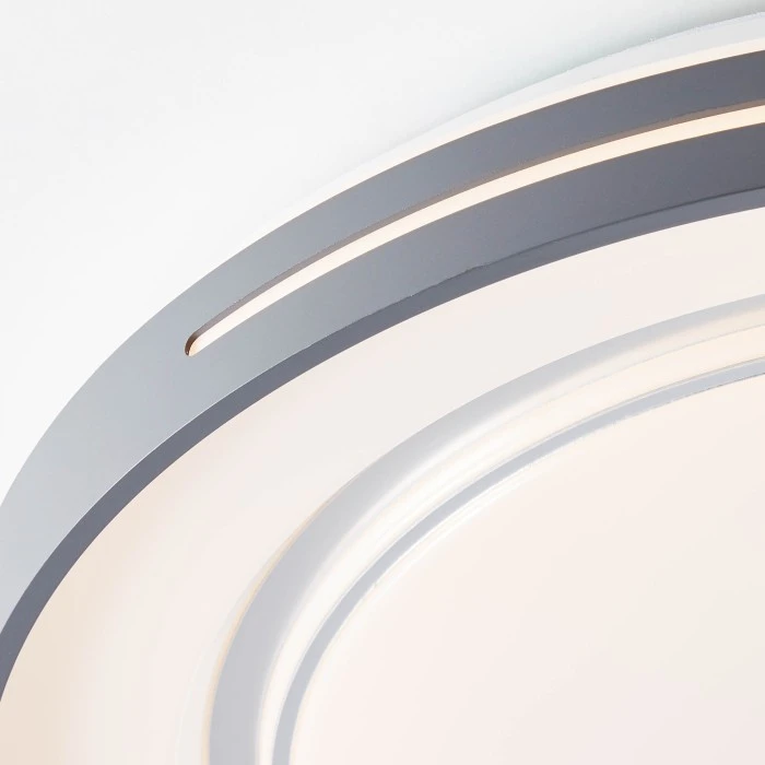 Brilliant Leuchten Brilliant Barty Deckenleuchte LED Grau, 1-flammig 4 Brilliant Leuchten Brilliant Barty Deckenleuchte LED Grau, 1-flammig – Bild 4