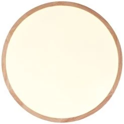 Brilliant Leuchten Brilliant Brodsky Deckenleuchte LED Braun, Weiß, 1-flammig -LED Leuchten Verkäufe 2022 brilliant brodsky deckenleuchte g99790 75 6