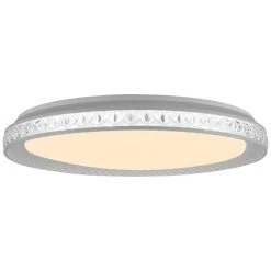 Brilliant Leuchten Brilliant Bunin Deckenleuchte LED Weiß, 1-flammig, Fernbedienung