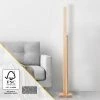 Brilliant Leuchten Brilliant Cayetana Stehleuchte LED Holz hell, 2-flammig