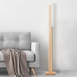 Brilliant Leuchten Brilliant Cayetana Stehleuchte LED Holz hell, 2-flammig -LED Leuchten Verkäufe 2022 brilliant cayetana stehleuchte g93118 36 k 4