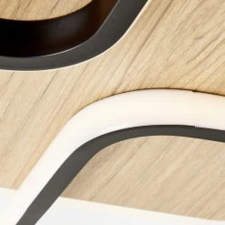 Brilliant Leuchten Brilliant Dennet Deckenleuchte LED Schwarz, Braun, 1-flammig 15 Brilliant Leuchten Brilliant Dennet Deckenleuchte LED Schwarz, Braun, 1-flammig -LED Leuchten Verkäufe 2022 brilliant dennet deckenleuchte g99750 76 4