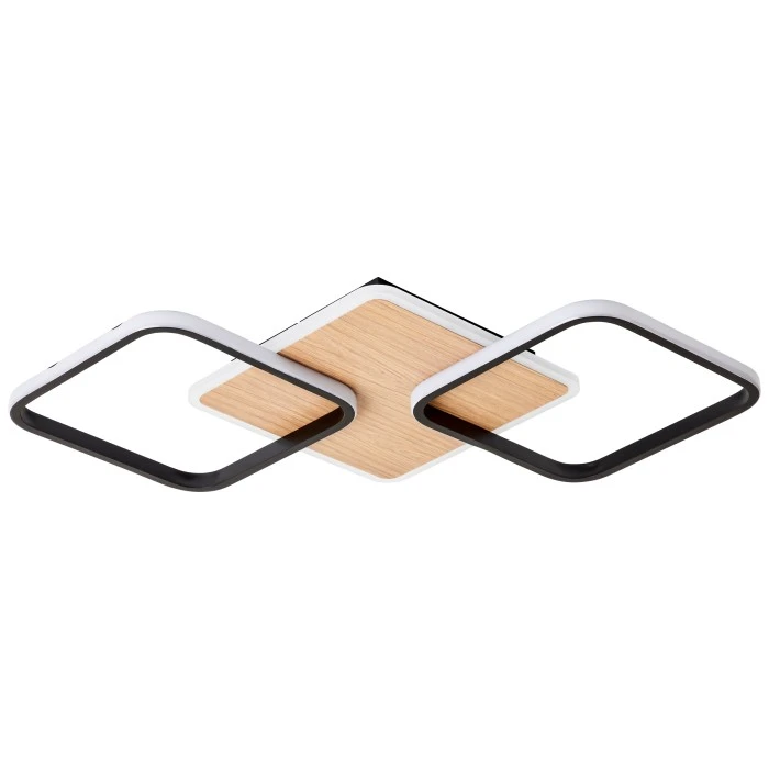 Brilliant Leuchten Brilliant Dennet Deckenleuchte LED Schwarz, Braun, 1-flammig 10 Brilliant Leuchten Brilliant Dennet Deckenleuchte LED Schwarz, Braun, 1-flammig – Bild 10