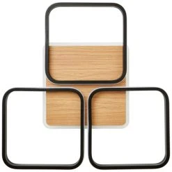 Brilliant Leuchten Brilliant Dennet Deckenleuchte LED Schwarz, Braun, 1-flammig -LED Leuchten Verkäufe 2022 brilliant dennet deckenleuchte g99751 76 7