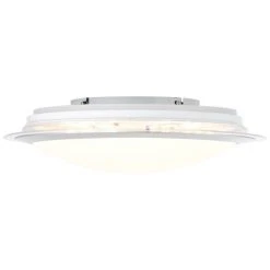 Brilliant Leuchten Brilliant Dinos Deckenleuchte LED Silber, 1-flammig, Fernbedienung, Farbwechsler -LED Leuchten Verkäufe 2022 brilliant dinos deckenleuchte g97040 58 17