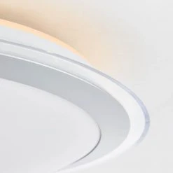 Brilliant Leuchten Brilliant Dinos Deckenleuchte LED Silber, 1-flammig, Fernbedienung, Farbwechsler -LED Leuchten Verkäufe 2022 brilliant dinos deckenleuchte g97040 58 5