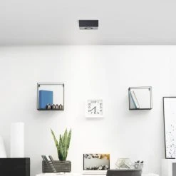 Brilliant Leuchten Brilliant Doro Deckenleuchte LED Schwarz, 1-flammig