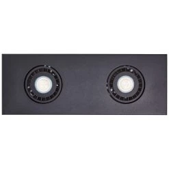 Brilliant Leuchten Brilliant Doro Deckenleuchte LED Schwarz, 2-flammig -LED Leuchten Verkäufe 2022 brilliant doro deckenleuchte g99721 76 5