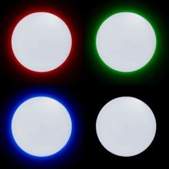 Brilliant Leuchten Brilliant Edna Deckenleuchte LED Chrom, 1-flammig, Fernbedienung, Farbwechsler -LED Leuchten Verkäufe 2022 brilliant edna deckenleuchte g97045 15 26