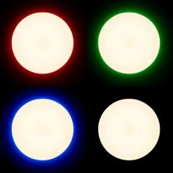 Brilliant Leuchten Brilliant Edna Deckenleuchte LED Chrom, 1-flammig, Fernbedienung, Farbwechsler -LED Leuchten Verkäufe 2022 brilliant edna deckenleuchte g97045 15 27