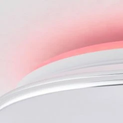 Brilliant Leuchten Brilliant Edna Deckenleuchte LED Chrom, 1-flammig, Fernbedienung, Farbwechsler -LED Leuchten Verkäufe 2022 brilliant edna deckenleuchte g97045 15 3