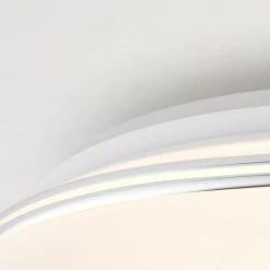 Brilliant Leuchten Brilliant Edna Deckenleuchte LED Chrom, 1-flammig, Fernbedienung, Farbwechsler -LED Leuchten Verkäufe 2022 brilliant edna deckenleuchte g97045 15 7