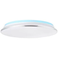 Brilliant Leuchten Brilliant Edna Deckenleuchte LED Chrom, 1-flammig, Fernbedienung, Farbwechsler 51 Brilliant Leuchten Brilliant Edna Deckenleuchte LED Chrom, 1-flammig, Fernbedienung, Farbwechsler -LED Leuchten Verkäufe 2022 brilliant edna deckenleuchte g97046 15 23