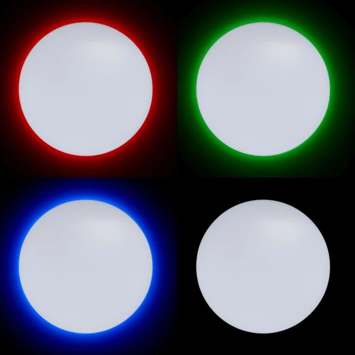 Brilliant Leuchten Brilliant Edna Deckenleuchte LED Chrom, 1-flammig, Fernbedienung, Farbwechsler 27 Brilliant Leuchten Brilliant Edna Deckenleuchte LED Chrom, 1-flammig, Fernbedienung, Farbwechsler – Bild 27