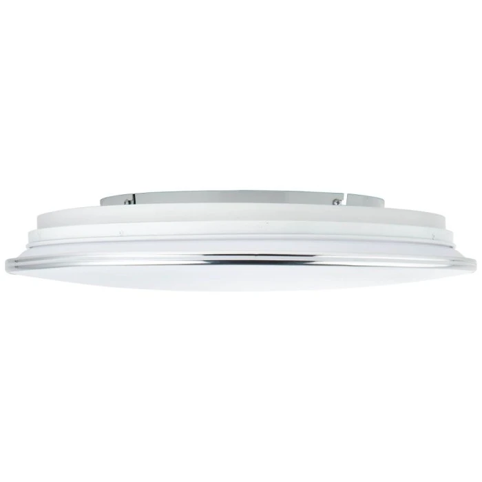 Brilliant Leuchten Brilliant Edna Deckenleuchte LED Chrom, 1-flammig, Fernbedienung, Farbwechsler 9 Brilliant Leuchten Brilliant Edna Deckenleuchte LED Chrom, 1-flammig, Fernbedienung, Farbwechsler – Bild 9