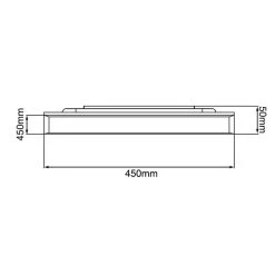 Brilliant Leuchten Brilliant Ellery Deckenleuchte LED Weiß, 1-flammig, Fernbedienung, Farbwechsler -LED Leuchten Verkäufe 2022 brilliant ellery deckenleuchte g99407 05 17