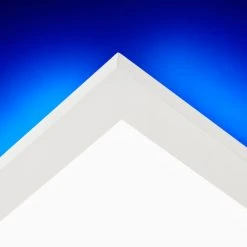 Brilliant Leuchten Brilliant Ellery Deckenleuchte LED Weiß, 1-flammig, Fernbedienung, Farbwechsler -LED Leuchten Verkäufe 2022 brilliant ellery deckenleuchte g99407 05 6