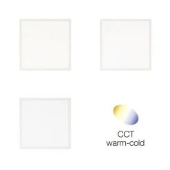 Brilliant Leuchten Brilliant Ellery Deckenleuchte LED Weiß, 1-flammig, Fernbedienung, Farbwechsler -LED Leuchten Verkäufe 2022 brilliant ellery deckenleuchte g99407 05 7