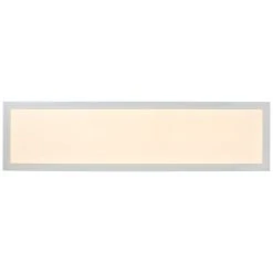 Brilliant Leuchten Brilliant Everest Deckenpanel LED Weiß, 1-flammig, Fernbedienung -LED Leuchten Verkäufe 2022 brilliant everest deckenpanel g99783 05 6