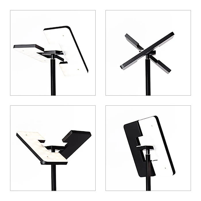 Brilliant Leuchten Brilliant Forrester Deckenfluter LED Schwarz, 2-flammig 2 Brilliant Leuchten Brilliant Forrester Deckenfluter LED Schwarz, 2-flammig – Bild 2