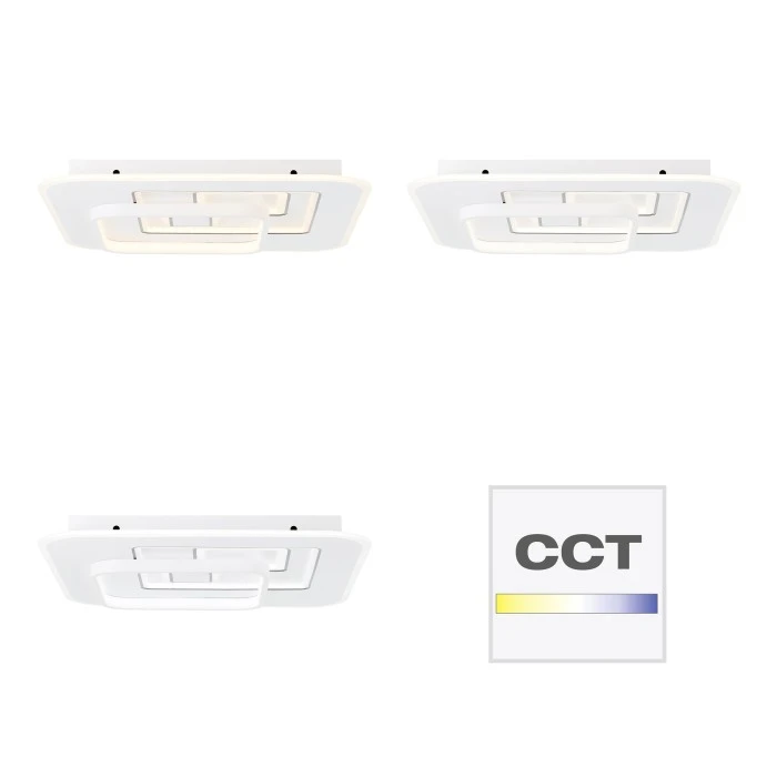 Brilliant Leuchten Brilliant Furtado Deckenleuchte LED Schwarz, Weiß, 1-flammig, Fernbedienung 4 Brilliant Leuchten Brilliant Furtado Deckenleuchte LED Schwarz, Weiß, 1-flammig, Fernbedienung – Bild 4