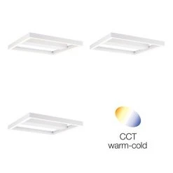 Brilliant Leuchten Brilliant Icarus Deckenleuchte LED Weiß, 1-flammig, Fernbedienung, Farbwechsler -LED Leuchten Verkäufe 2022 brilliant icarus deckenleuchte g99313 75 10