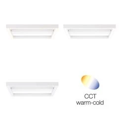 Brilliant Leuchten Brilliant Icarus Deckenleuchte LED Weiß, 1-flammig, Fernbedienung, Farbwechsler -LED Leuchten Verkäufe 2022 brilliant icarus deckenleuchte g99313 75 12