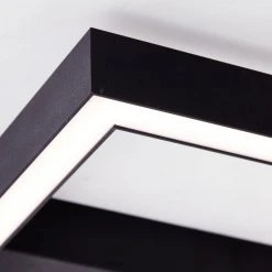 Brilliant Leuchten Brilliant Icarus Deckenleuchte LED Schwarz, 1-flammig, Fernbedienung, Farbwechsler -LED Leuchten Verkäufe 2022 brilliant icarus deckenleuchte g99313 76 5