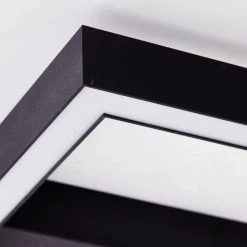 Brilliant Leuchten Brilliant Icarus Deckenleuchte LED Schwarz, 1-flammig, Fernbedienung, Farbwechsler -LED Leuchten Verkäufe 2022 brilliant icarus deckenleuchte g99313 76 6