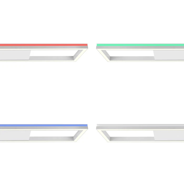 Brilliant Leuchten Brilliant Icarus Deckenleuchte LED Weiß, 1-flammig, Fernbedienung, Farbwechsler 4 Brilliant Leuchten Brilliant Icarus Deckenleuchte LED Weiß, 1-flammig, Fernbedienung, Farbwechsler – Bild 4