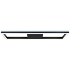 Brilliant Leuchten Brilliant Icarus Deckenleuchte LED Schwarz, 1-flammig, Fernbedienung, Farbwechsler