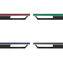 Brilliant Leuchten Brilliant Icarus Deckenleuchte LED Schwarz, 1-flammig, Fernbedienung, Farbwechsler -LED Leuchten Verkäufe 2022 brilliant icarus deckenleuchte g99314 76 3