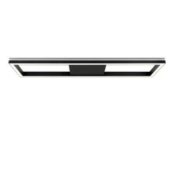 Brilliant Leuchten Brilliant Icarus Deckenleuchte LED Schwarz, 1-flammig, Fernbedienung, Farbwechsler -LED Leuchten Verkäufe 2022 brilliant icarus deckenleuchte g99314 76 4