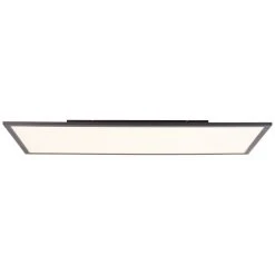 Brilliant Leuchten Brilliant Jacinda Deckenpanel LED Schwarz, 1-flammig, Fernbedienung