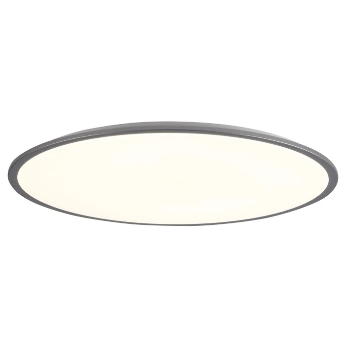 Brilliant Leuchten Brilliant Jamil Deckenpanel LED Silber, 1-flammig, Fernbedienung 1 Brilliant Leuchten Brilliant Jamil Deckenpanel LED Silber, 1-flammig, Fernbedienung