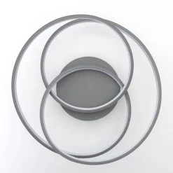 Brilliant Leuchten Brilliant Labyrinth Deckenleuchte LED Grau, 1-flammig -LED Leuchten Verkäufe 2022 brilliant labyrinth deckenleuchte g96894 22 4