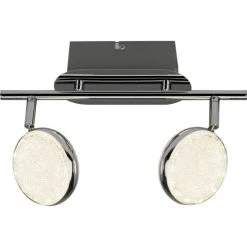 Brilliant Leuchten Cassy Deckenspot LED Chrom, 2-flammig, Fernbedienung, Farbwechsler -LED Leuchten Verkäufe 2022 brilliant leuchten cassy deckenspot g53713 15 2