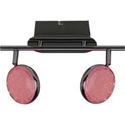 Brilliant Leuchten Cassy Deckenspot LED Chrom, 2-flammig, Fernbedienung, Farbwechsler -LED Leuchten Verkäufe 2022 brilliant leuchten cassy deckenspot g53713 15 3